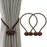 Magnetic Curtain Tiebacks for Window Decoration – Smart Home Organizer