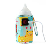 Portable USB Baby Bottle Warmer Travel Feeding Sleeve