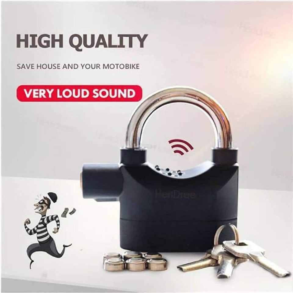 Alarm Lock Padlock Anti-Theft Security System Door Safety Lock
