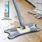 X-Type Microfiber Twist Mop Self-Wringing Floor Cleaning Mop
