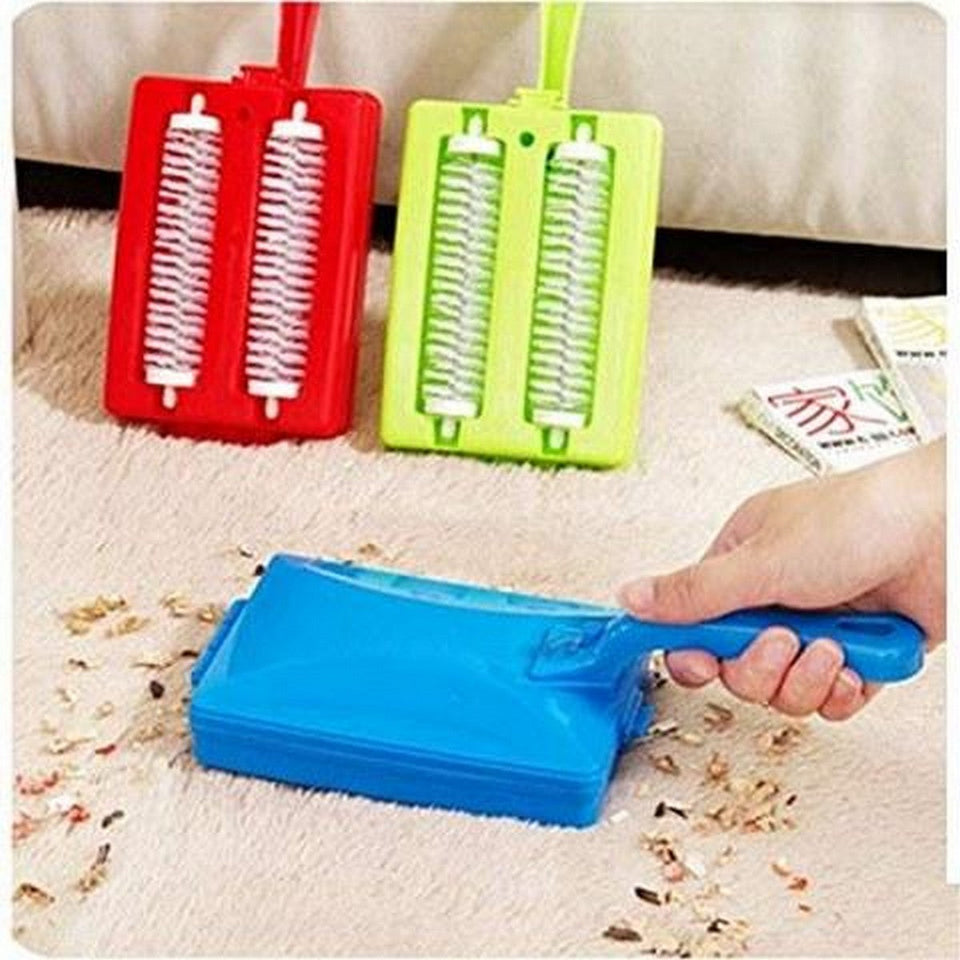 2 Brushes Heads Handheld Carpet Table Sweeper Crumb Brush Cleaner