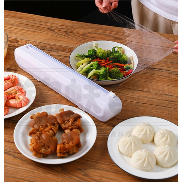 Cling Film & Foil Cutting Dispenser Kitchen Wrap Cutter