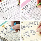 Magic Practice Copybook for Kids, Children Reusable – Pack of 4