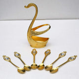 Color Guaranteed Spoon Set With Swan Stand – Everyday Kitchen Use