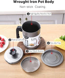 Stainless Steel Oil Filter Storage Pot Kitchen Oil Strainer