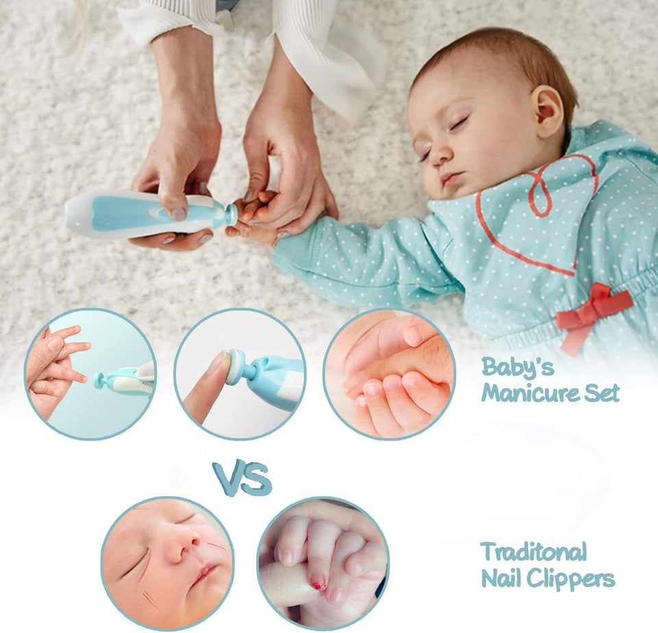 6 in 1 Baby Nail Clipper Nail Cutter Manicure & Pedicure Newborn to