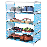 5 Layers Multifunctional Shoes Rack-Simple Dust Proof Assembly Fabric