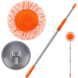 360 degree rotating floor mop, wall cleaner with long handle cleaning