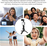 Vlog Pro Smartphone Kit Compact Mobile Video Recording Set