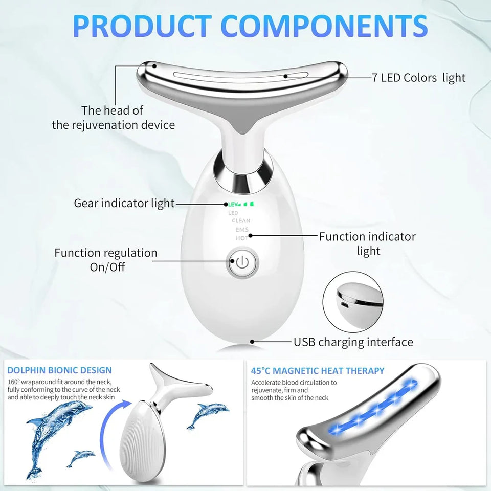3 in 1 Face Massager Beauty Machine – Gentle Daily Care