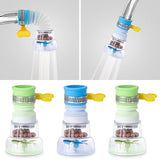 3-in-1 Kitchen Cleaning Set Hands-Free Mini Mop, Faucet Filter
