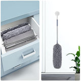 Flexible Microfiber Feather Duster Kit with 30-100 Inches Telescoping