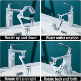 Universal 1080° Swivel Robotic Arm Extension Faucet Aerator Rotatable