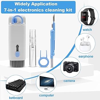 7-in-1 Computer Keyboard Cleaner Brush Kit Earphone Cleaning Pen For