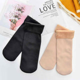 Ladies Velvet Cashmere Warm Socks For Ladies– Thick Wool – 2 Pairs