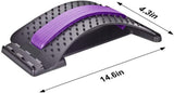 Magic Back Stretcher Lower Lumbar Massage Support Spine Pain Relief
