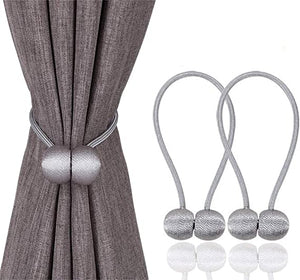 Magnetic Curtain Tiebacks for Window Decoration – Smart Home Organizer