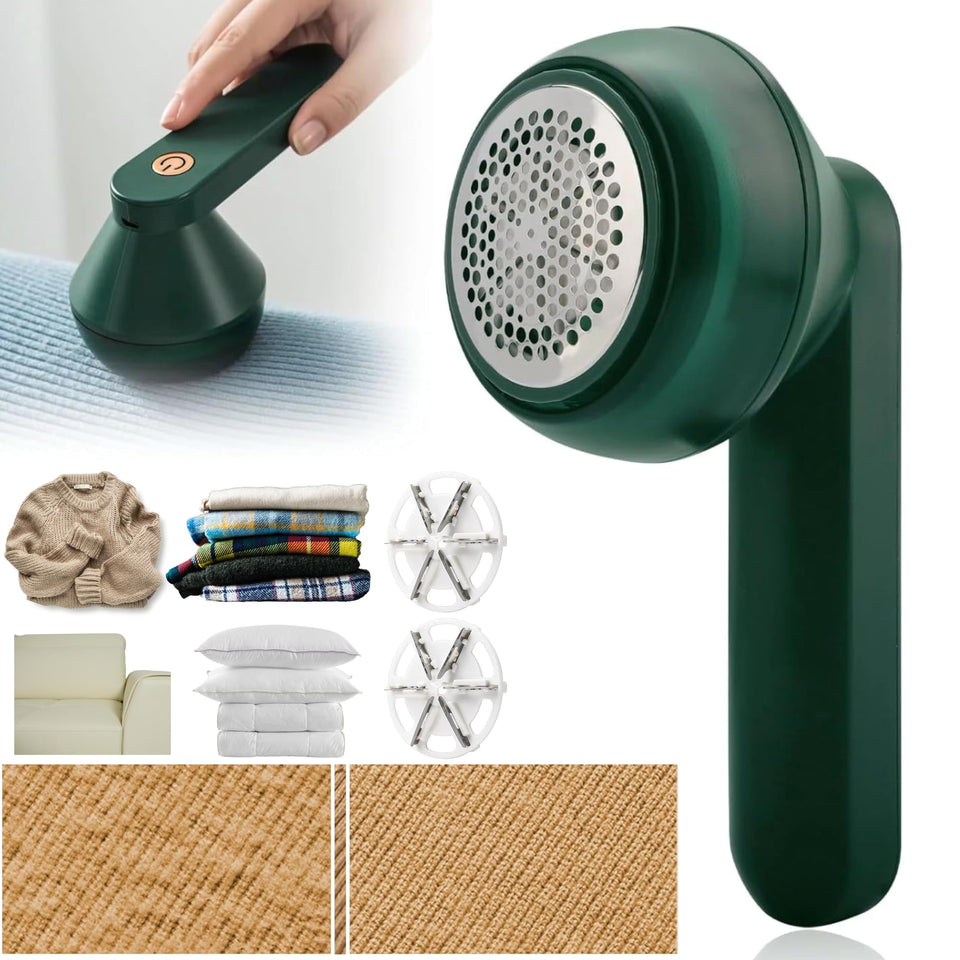 Rechargeable Fabric Shaver Lint & Fuzz Remover – Comfortable Fit