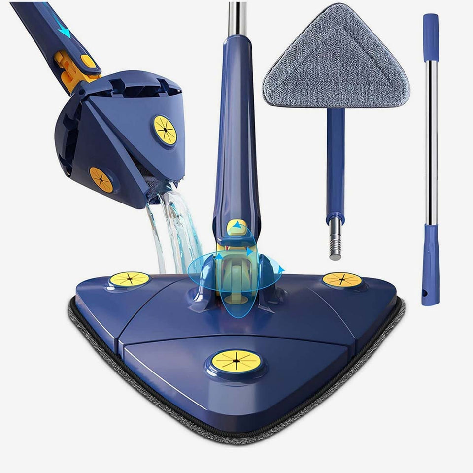 Triangle Mop 360 Adjustable With Twist Squeeze – Everyday Kitchen Use