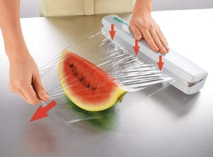 Plastic Wrap Dispenser Kitchen Tools Cling Food Wrap Cutter Dispenser