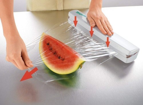 Plastic Wrap Dispenser Kitchen Tools Cling Food Wrap Cutter Dispenser