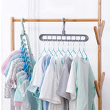 Adjustable Multipurpose Plastic Hangers – Pack of 5