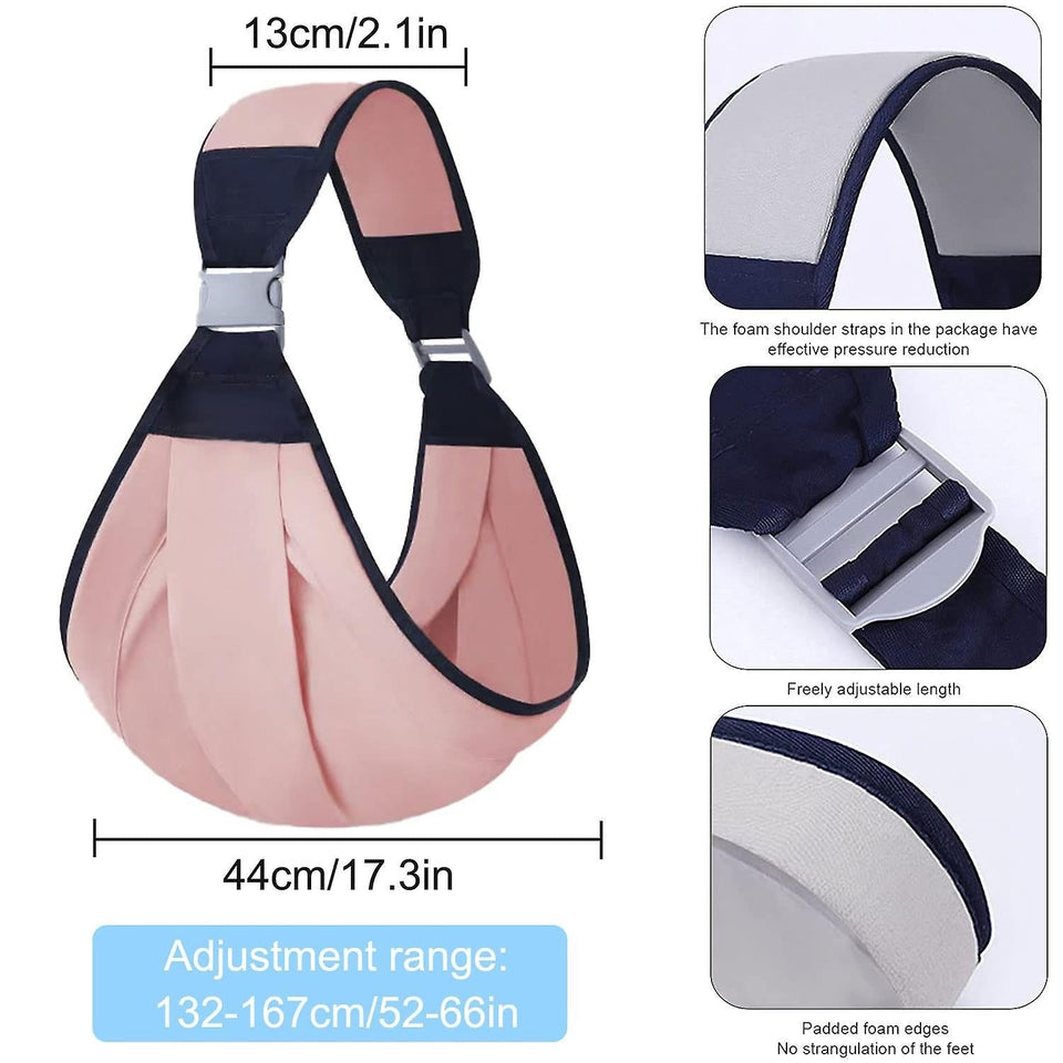 Baby Carrier Sling Wrap, Baby Carrier, Hands Free Baby Carrier