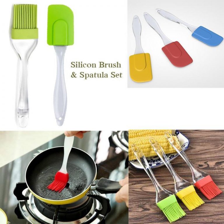4pcs Spatula & BBQ Oil Brush – Nourishing Formula – 2 Pairs