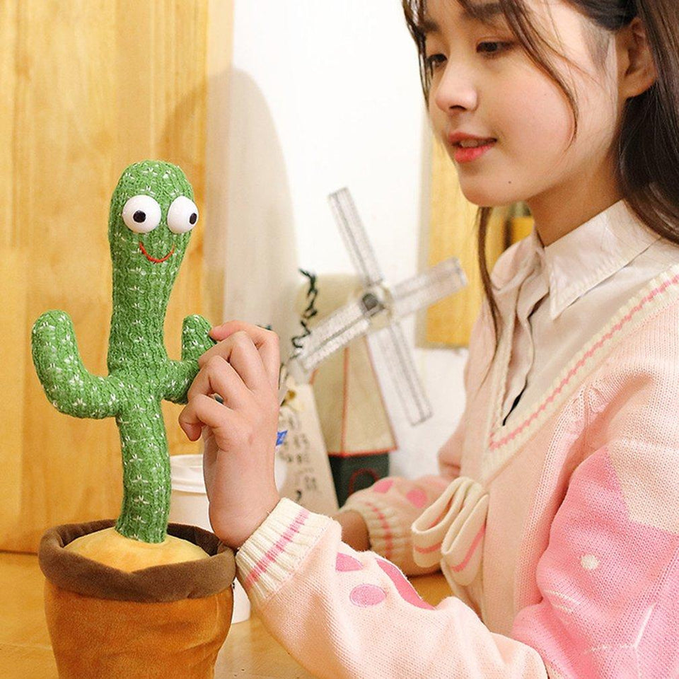 Dancing Cactus Toy with Recording Rechargeable – Reliable Performance