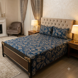 3D Crystal Cotton 3-piece Bedsheet Set AY0010063