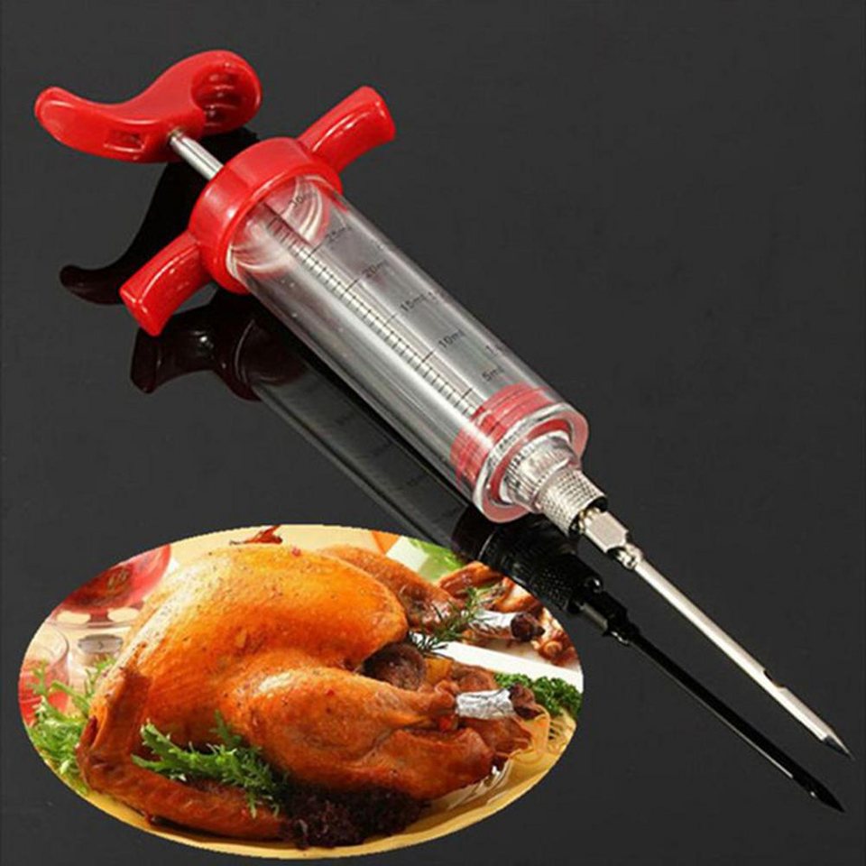 BBQ Meat Flavor Injector Needle Marinade Injector Chicken Flavor