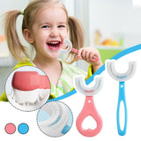 Silicone U-Shape Baby Toothbrush & Gum Protector – Pack of 2