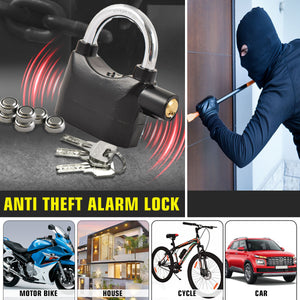 Alarm Lock Padlock Anti-Theft Security System Door Safety Lock