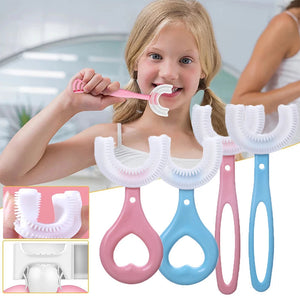 Silicone U-Shape Baby Toothbrush & Gum Protector – Pack of 2