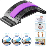 Magic Back Stretcher Lower Lumbar Massage Support Spine Pain Relief