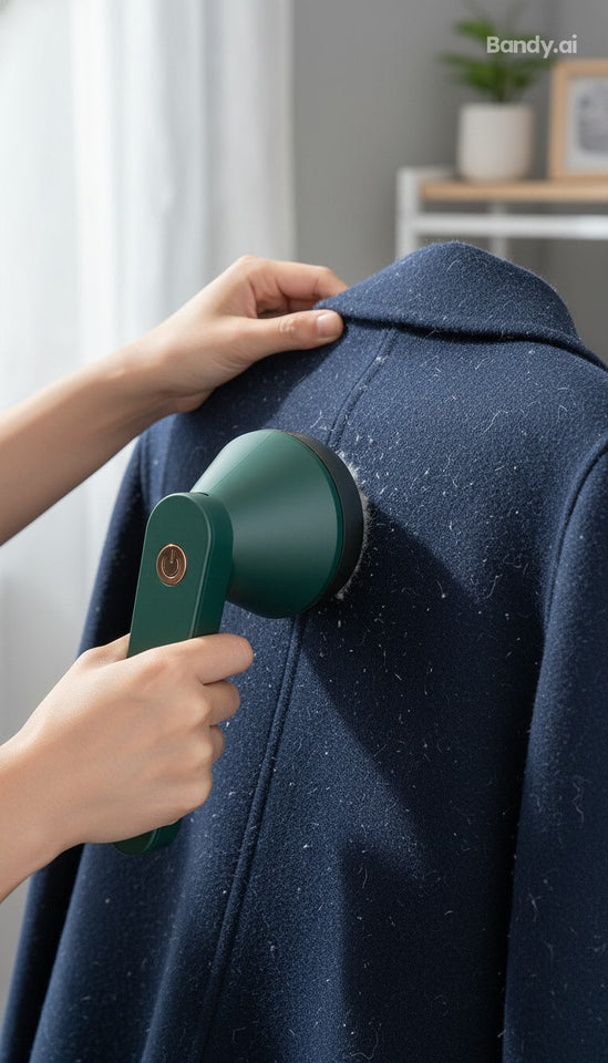 Rechargeable Fabric Shaver Lint & Fuzz Remover – Comfortable Fit