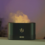 RGB Flame Humidifier & Aroma Diffuser Ambient Mist Lamp