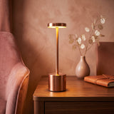 Modern Cordless LED Desk Lamp | USB Rechargeable Touch Sensor Night Light (Random Color)