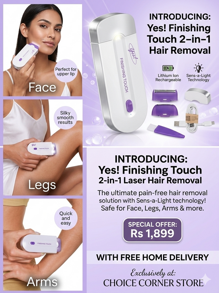 2-in-1 Personal Hair Removal Device Compact Grooming Tool
