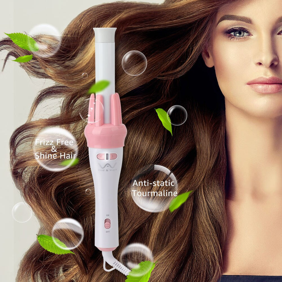 Automatic Hair Curler Spin 360° Rotating Hair Styling Roller Auto