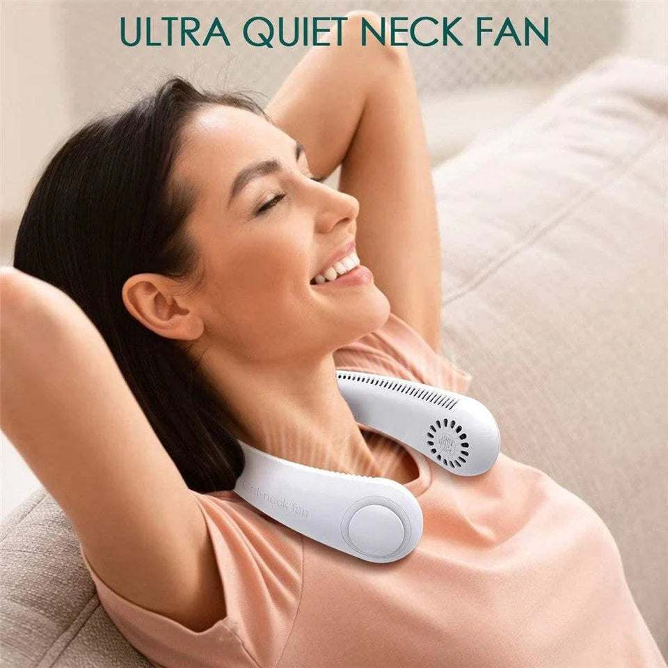 Rechargeable Portable Hanging Neck Fan – Reliable Performance
