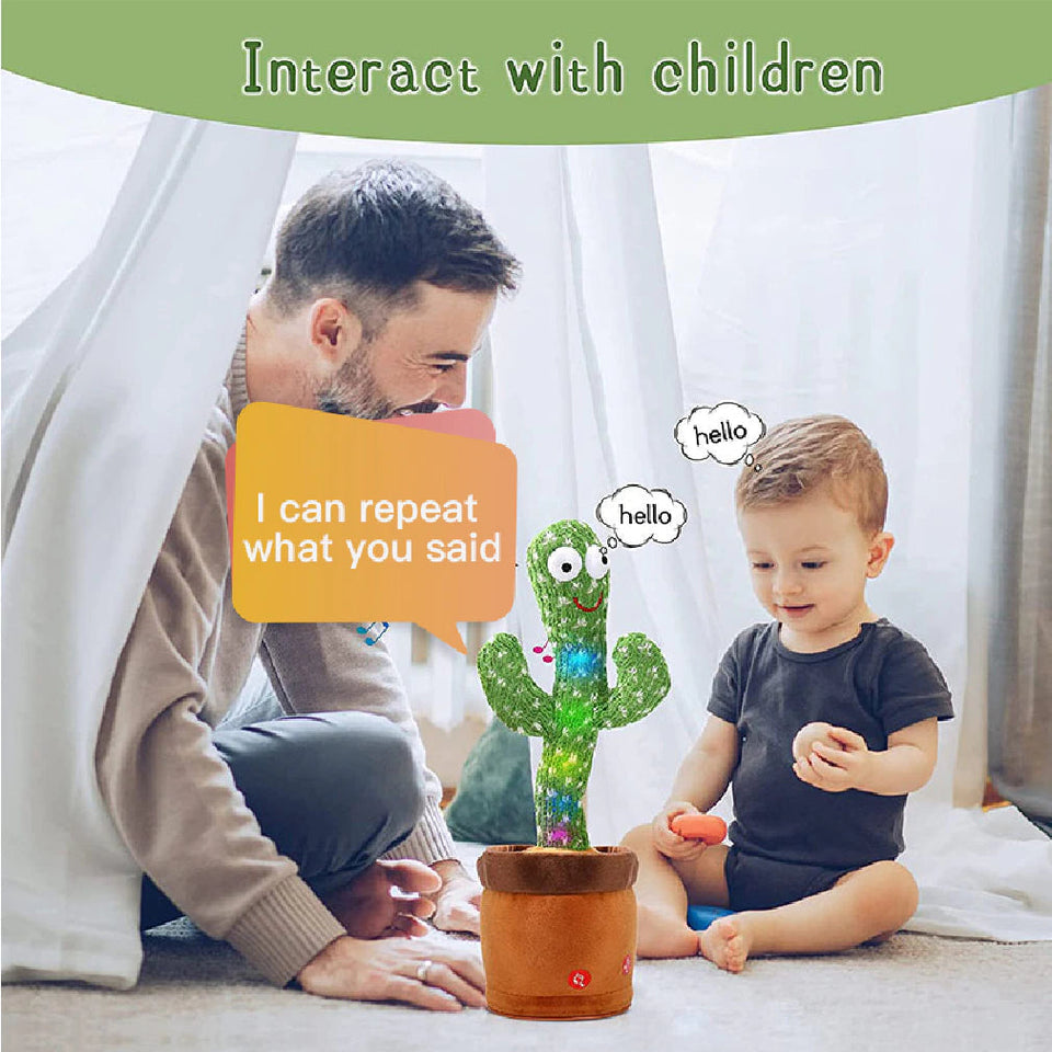 Dancing Cactus Toy with Recording Rechargeable – Reliable Performance