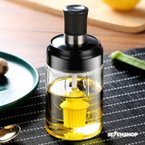 Kitchen Condiment Jar With Brush – Everyday Kitchen Use