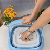 Portable Mini Folding Washing & Spin Dryer Compact Laundry Machine