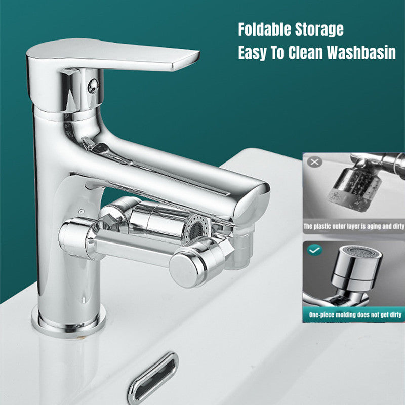 Universal 1080° Swivel Robotic Arm Extension Faucet Aerator Rotatable
