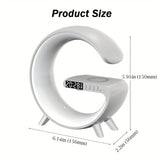 Multifunctional Lamp With Bluetooth Speaker Wireless Charger Sunrise