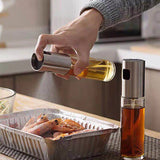 Stainless Steel Olive Oil Vinegar Sprayer Oil Spray Bottle Dispenser