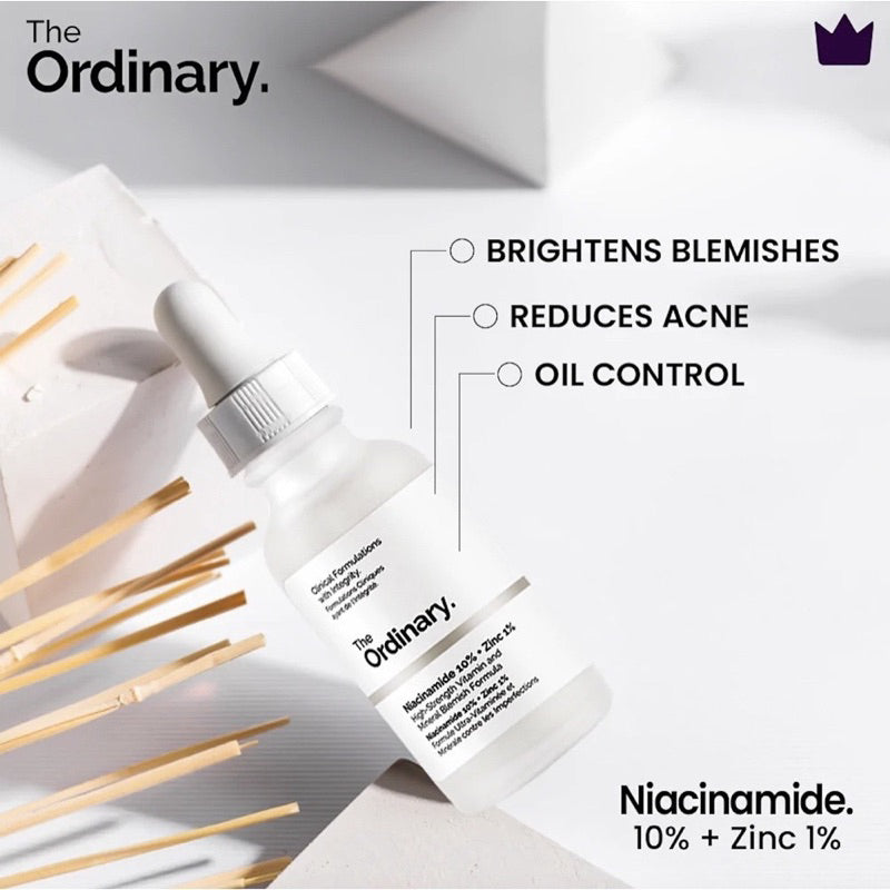 The Ordinary Niacinamide 10% + Zinc 1% 30ml – Gentle Daily Care