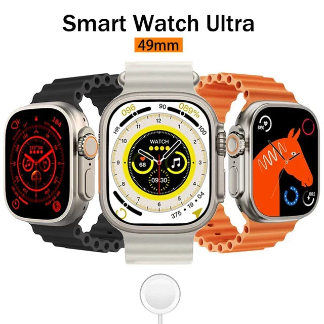 Y80 Ultra Smart Watch With 8 Straps 2.02inch Special Package