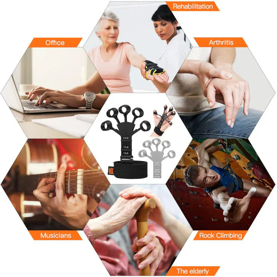 Silicone Gripster Hand Grip Trainer – Gentle Daily Care